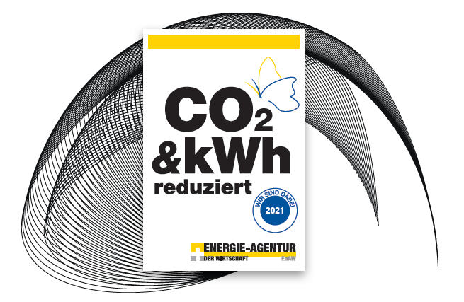 CO2 & kWh reduziert Energie-Agentur